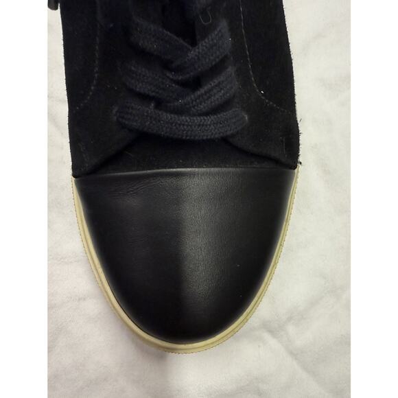 Allen Edmonds "Cooper" suede leather sneakers Men’s Size 8.5 D Black Handcrafted - Picture 9 of 15